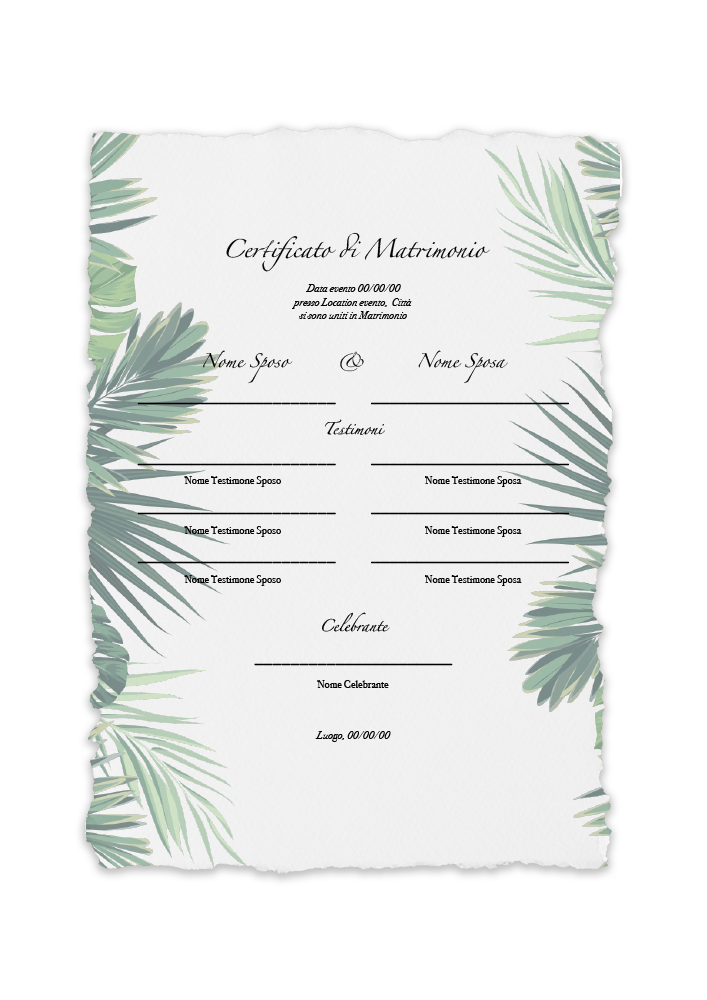 certificato-matrimonio-tropical-piante-tropicali-abcwedding